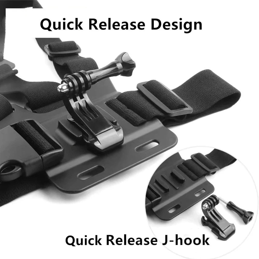Chest Fitted Go-Pro Mount