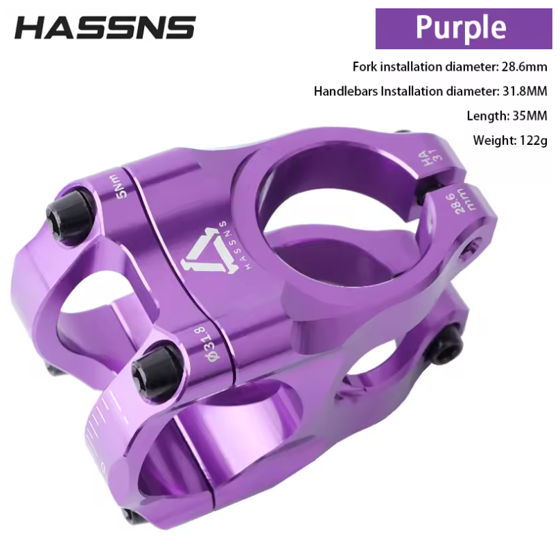 HASSNS™  MTB Stem 31.8mm Clamp