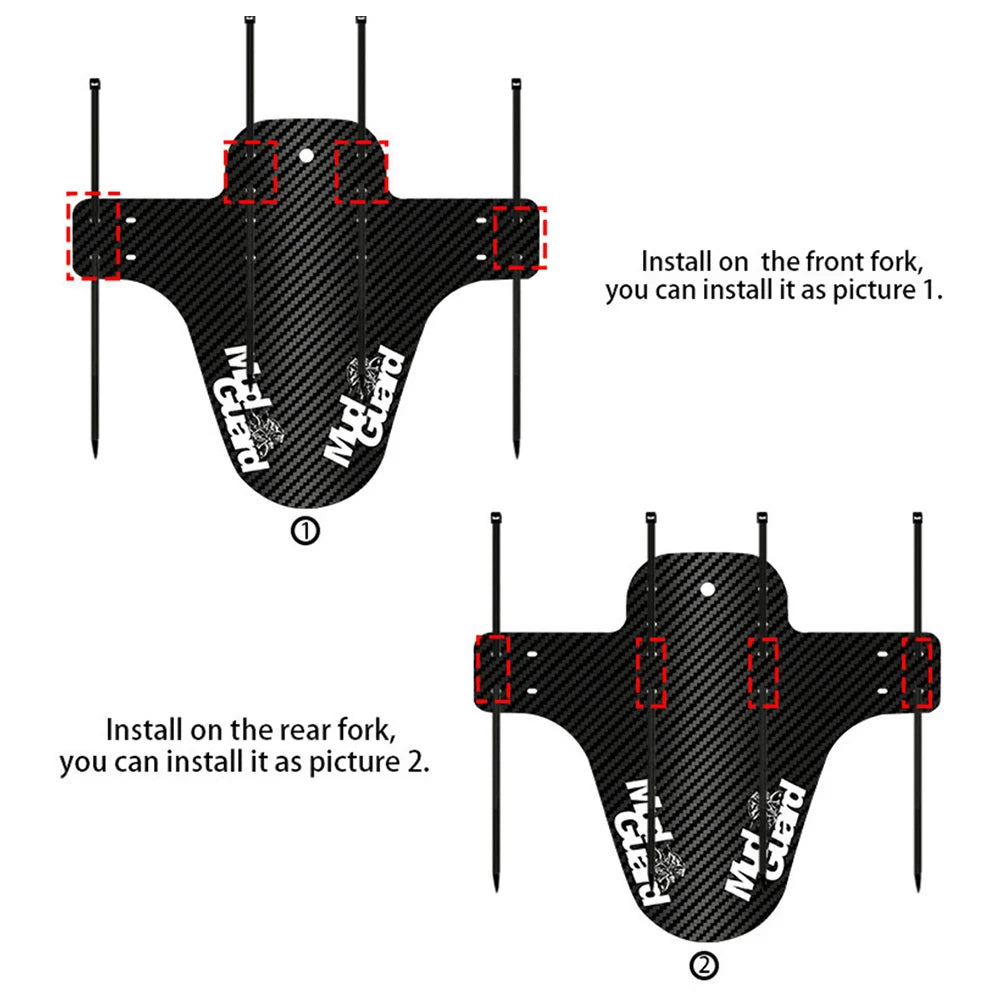 Mudguard™  MTB Fender- Front and Rear