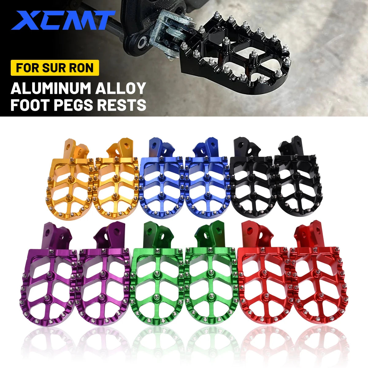XCMT™ E-Moto Pegs (Assorted Colours)